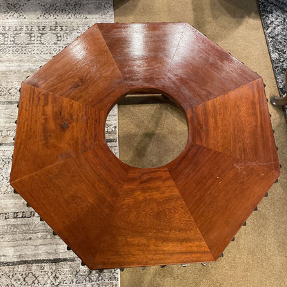 Octagonal Wooden Warming Table