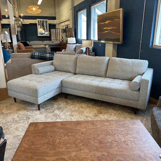 Malmo Frost LAF Chaise Sectional