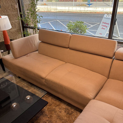 Beige RAF Sectional U SECTIONALS RAF