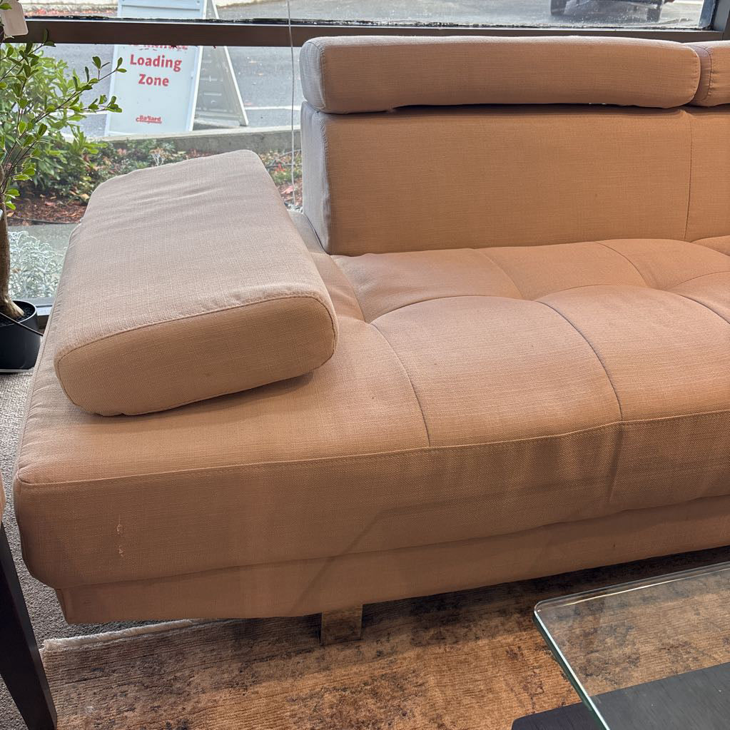 Beige RAF Sectional U SECTIONALS RAF