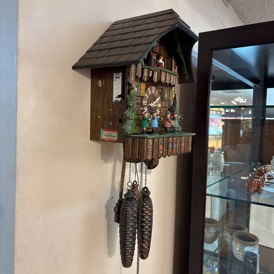 Wood Carved Cuckoo Clock