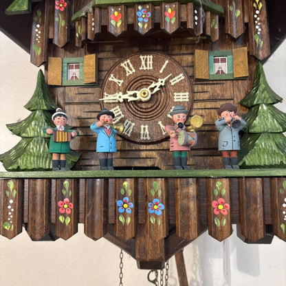 Wood Carved Cuckoo Clock