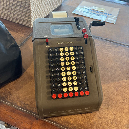 Smith-Corona Adding Machine UNIQUE FINDS