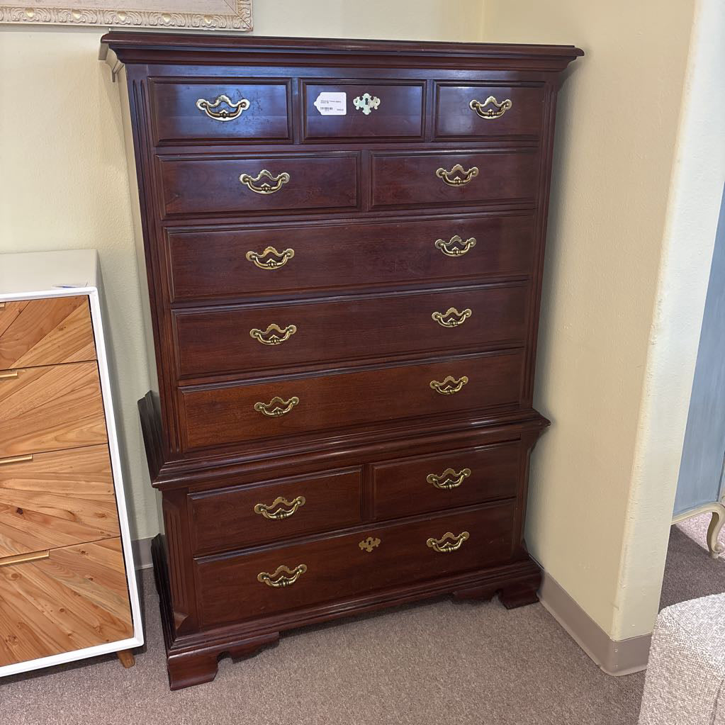 Thomasville 7 Drawer Highboy Dresser C HIGHBOYS