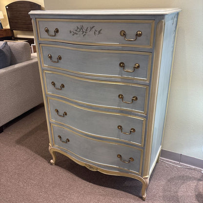 Vintage Provincial Style Highboy Dresser C HIGHBOYS