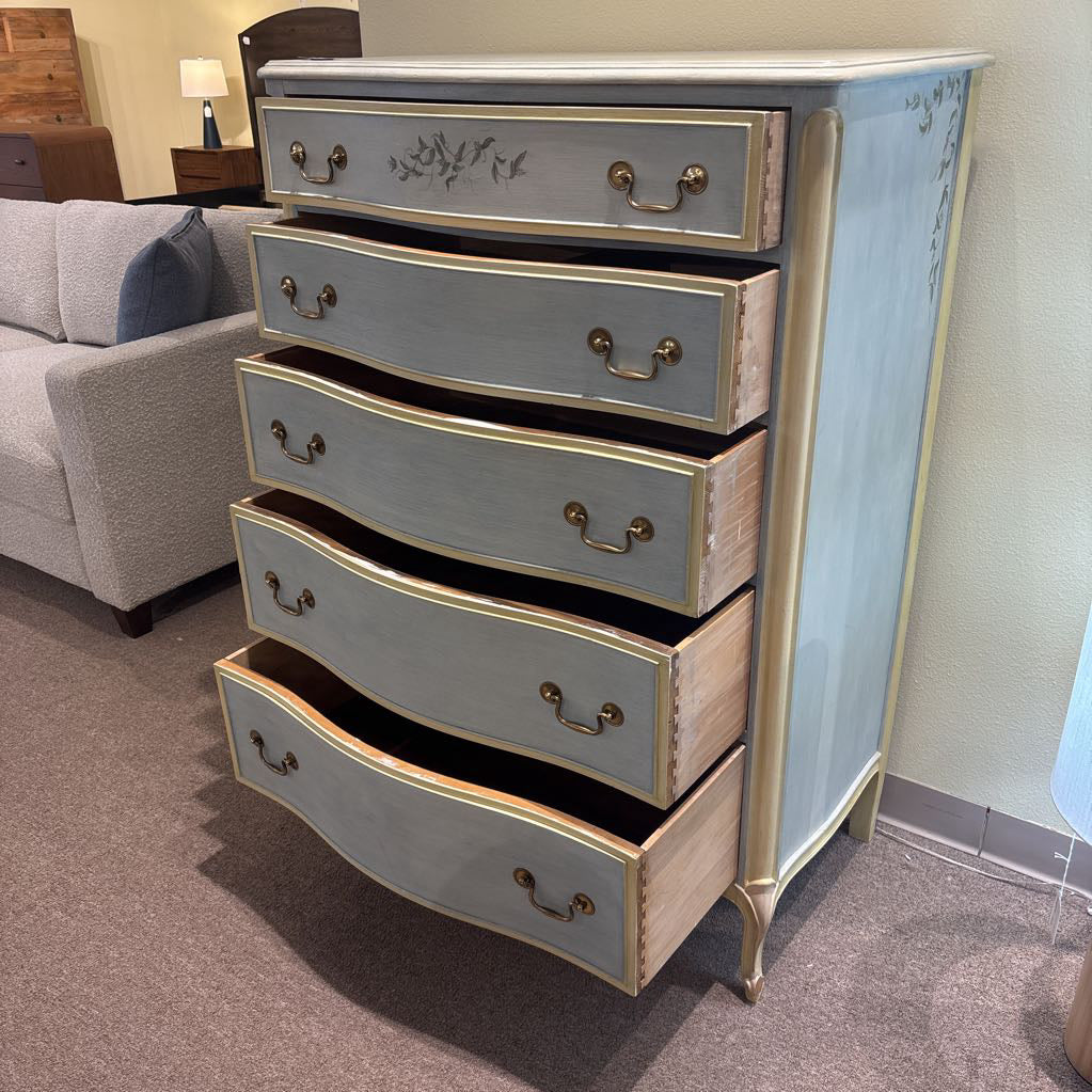 Vintage Provincial Style Highboy Dresser C HIGHBOYS
