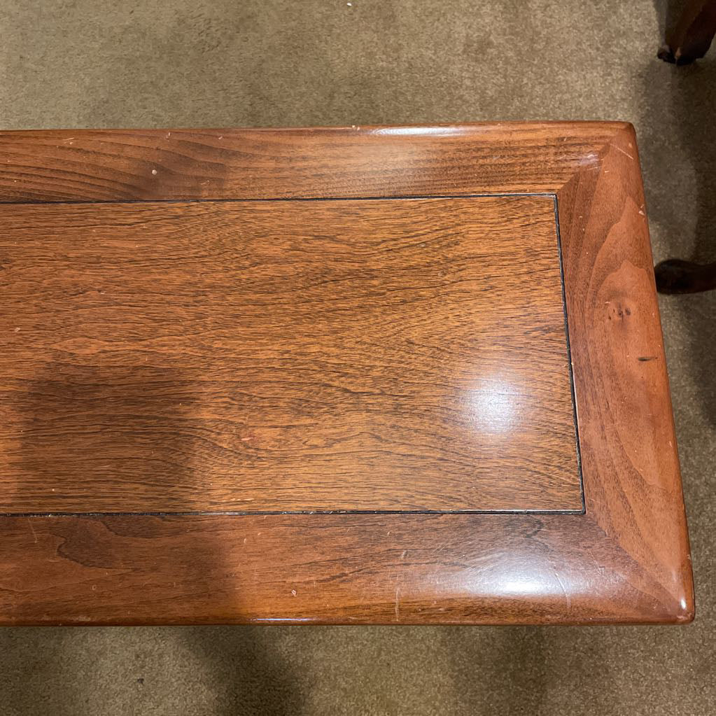Wooden Chinoiserie Bench C ACCENT BENCHES