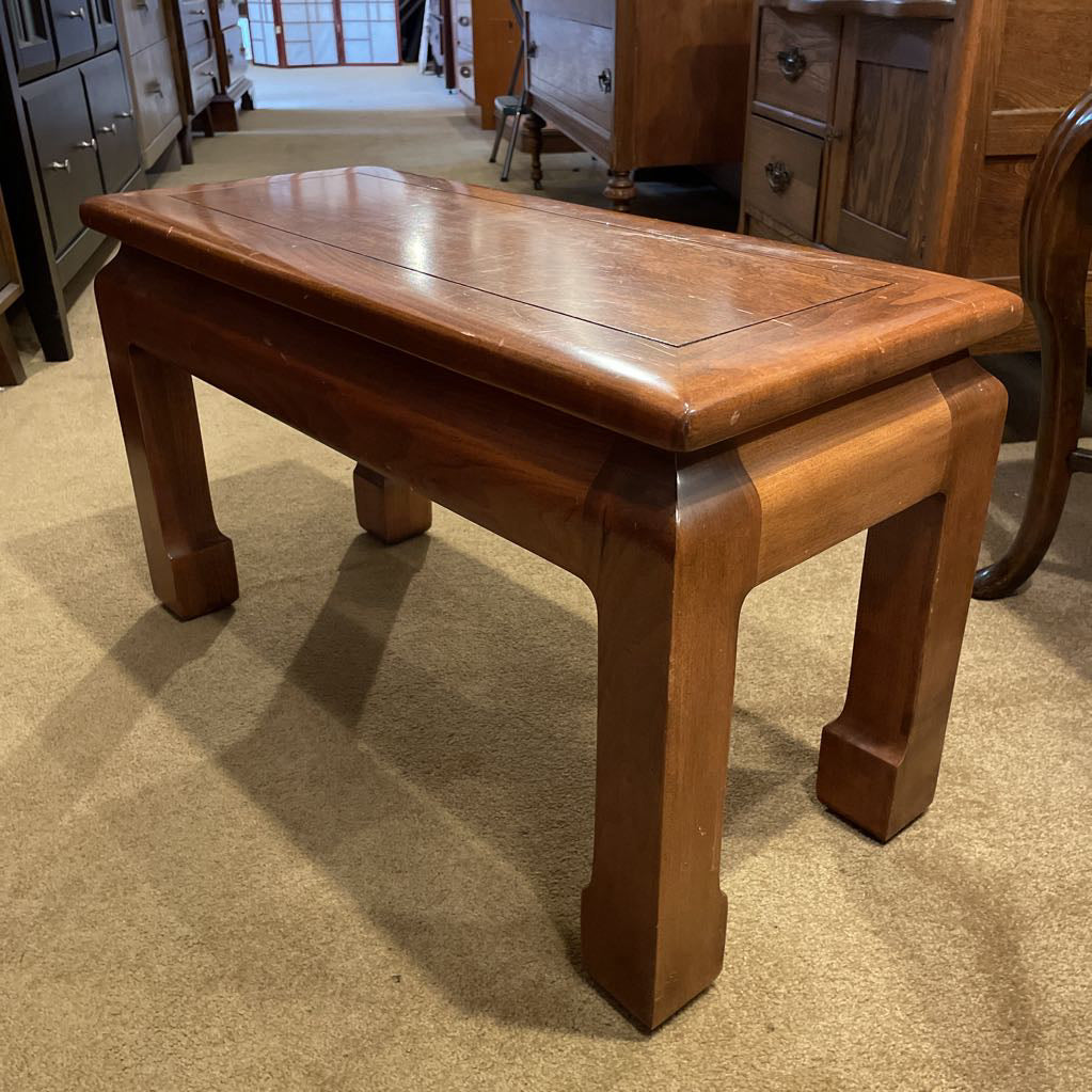 Wooden Chinoiserie Bench C ACCENT BENCHES
