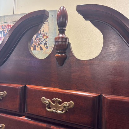 Vintage Lea Queen Anne Style Highboy