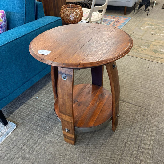 ARDENNES Wine Barrel Side Table C SIDE TABLES