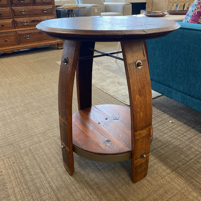 ARDENNES Wine Barrel Side Table