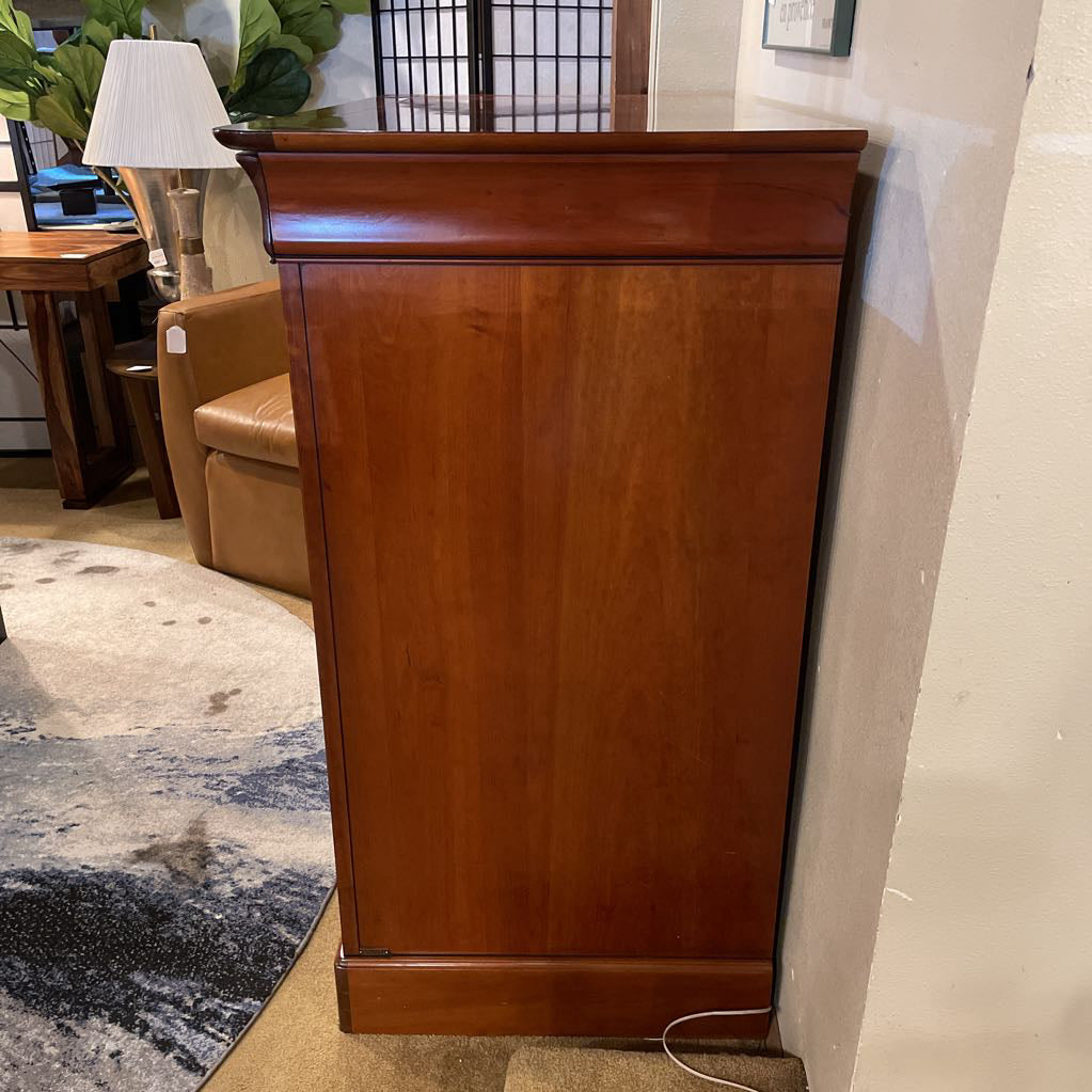 Grange Warm Wood Sliding Door Box TV Cabinet/Media Console C MEDIA STANDS