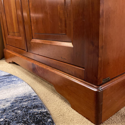 Grange Warm Wood Sliding Door Box TV Cabinet/Media Console C MEDIA STANDS
