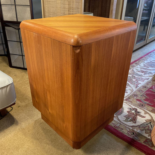 Danish Teak Corner Storage Cabinet