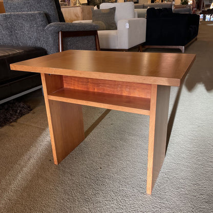 Danish Wood Rectangular Side Table