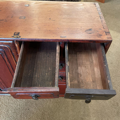 Antique Chinoiserie Small Cabinet