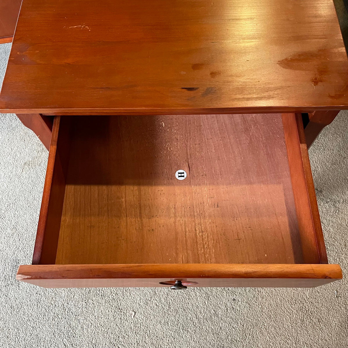 Warm Tone 2 Drawer Nightstand C NIGHTSTANDS