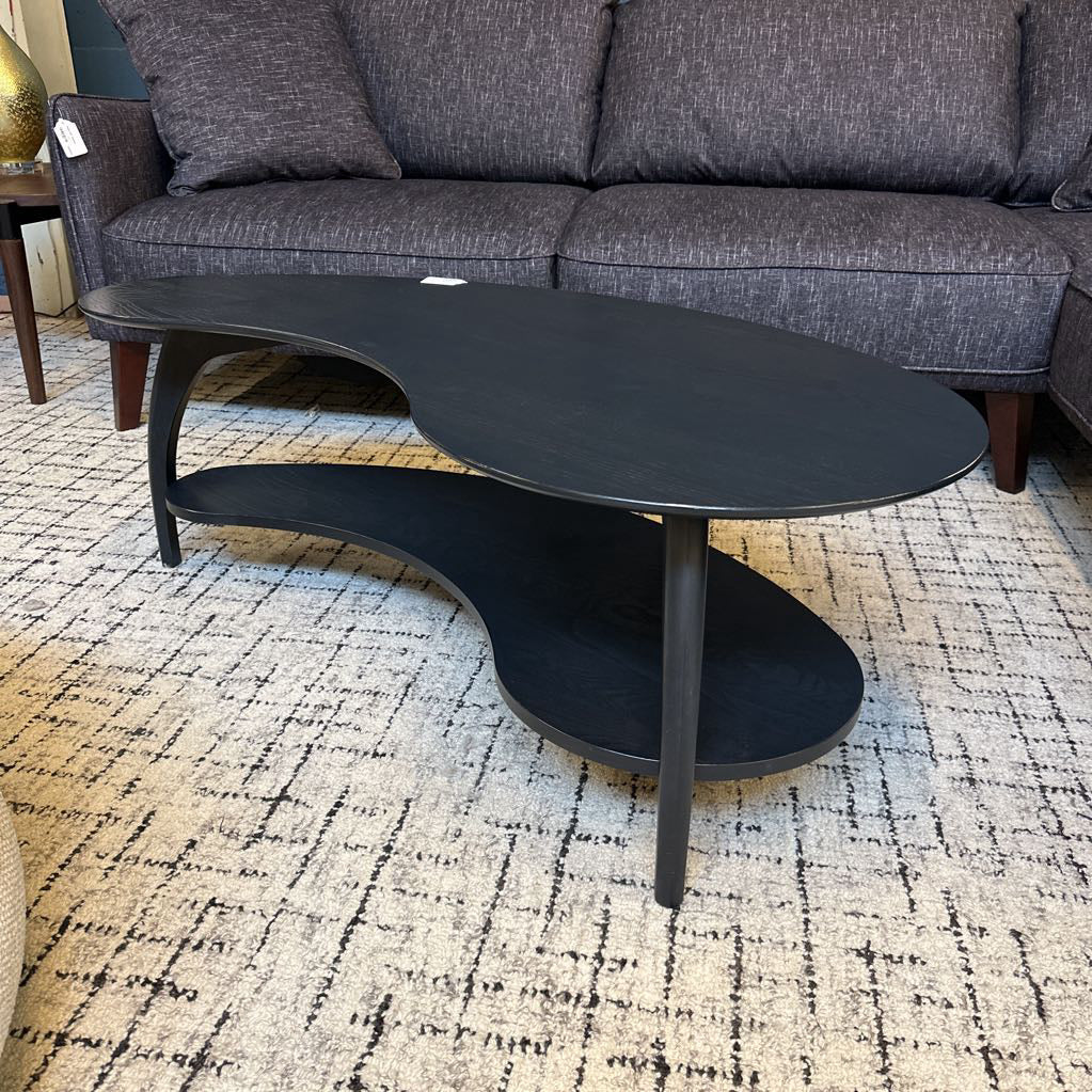 MC Style 2 Tier Kidney Bean Coffee Table